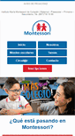 Mobile Screenshot of montessoriculiacan.com